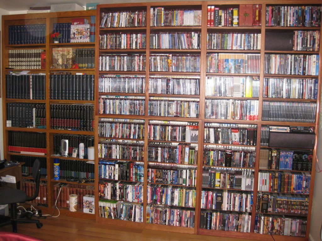 dvd shelf