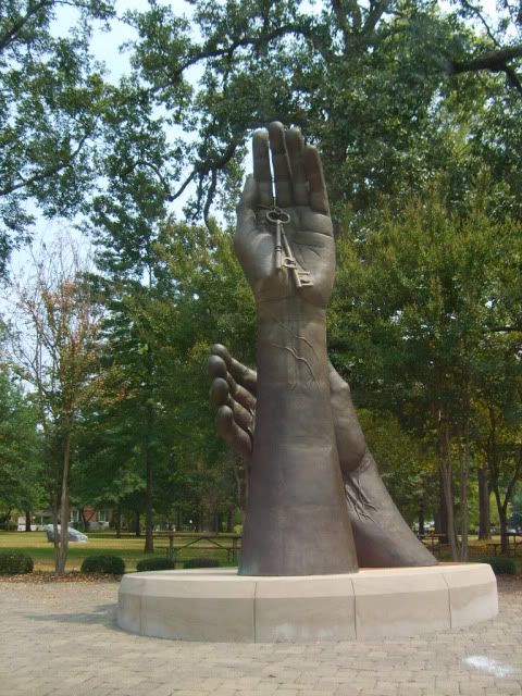 bronze scupture,The Hands,Becoming,Photo Challenge