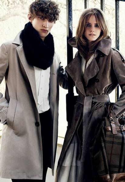 emma watson burberry ad. Emma Watson Burberry Ads Photo