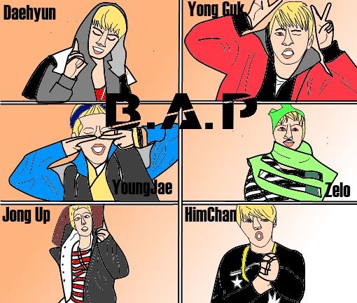 Quest] B.A.P Stop It Drawing