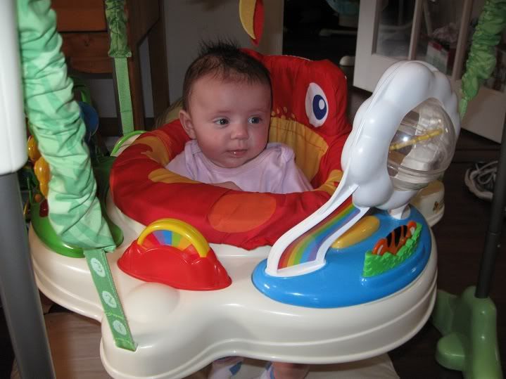 Lily in the jumperoo