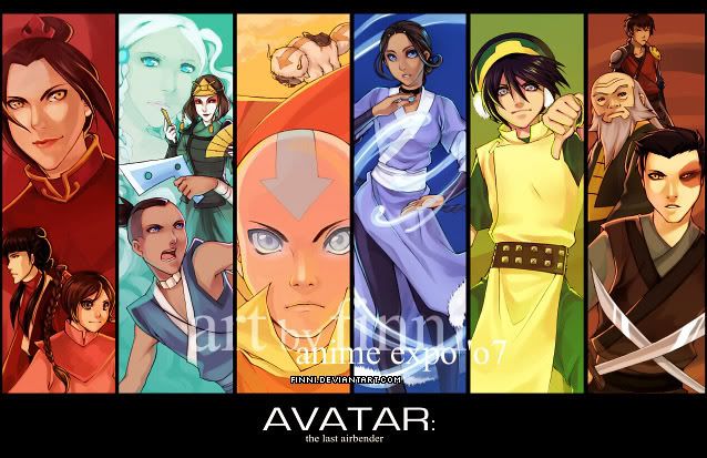 Avatar__The_Last_Airbender_by_finni.jpg Avatar Characters image by Sara_Shadow