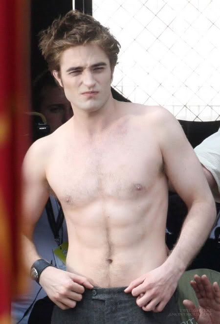 robert pattinson shirtless pics. 81%. edward