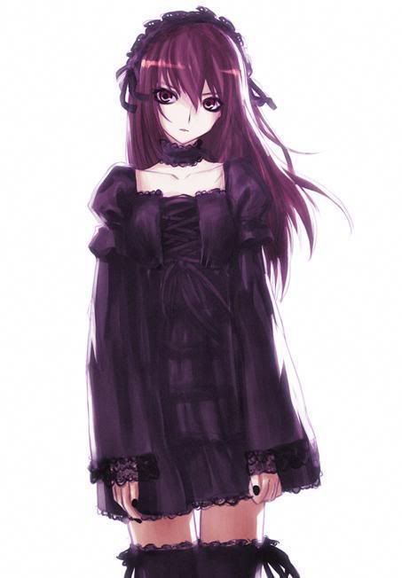  brushed her fingers through her violet colored hair. She sighed heavily.