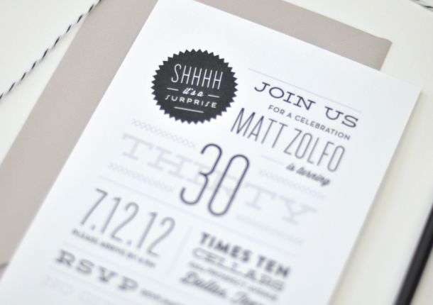 palm papers invitations