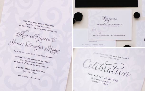 Palm Papers Wedding Invitations