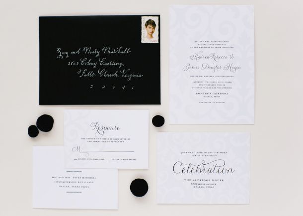 Palm Papers Wedding Invitations