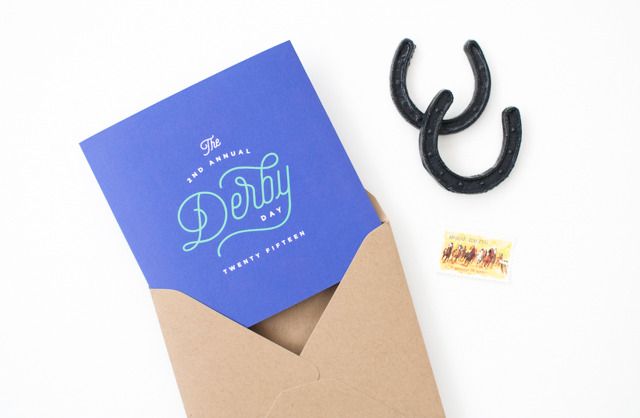 Kentucky Derby Party Derby Day Invitations by Lauren Chism