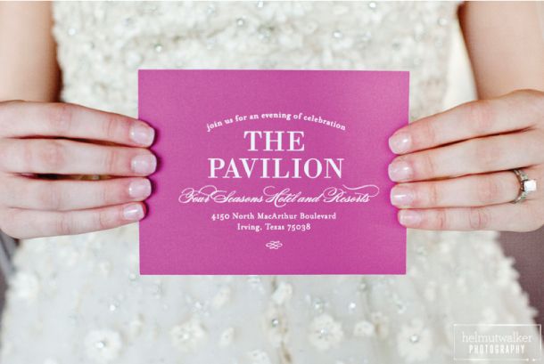 Dallas wedding invitations