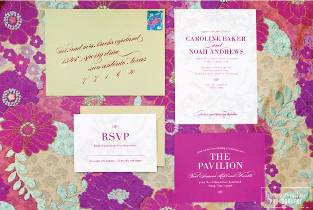 Dallas wedding invitations