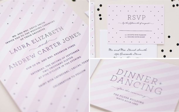 dallas wedding invitations