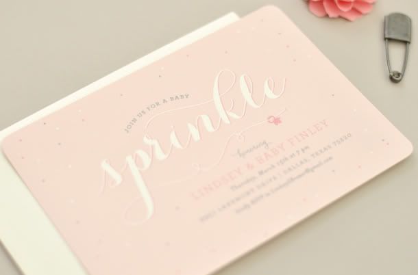 baby sprinkle invitations