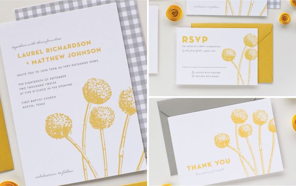 dallas wedding invitations