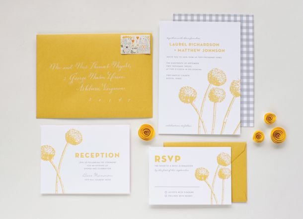 dallas wedding invitations