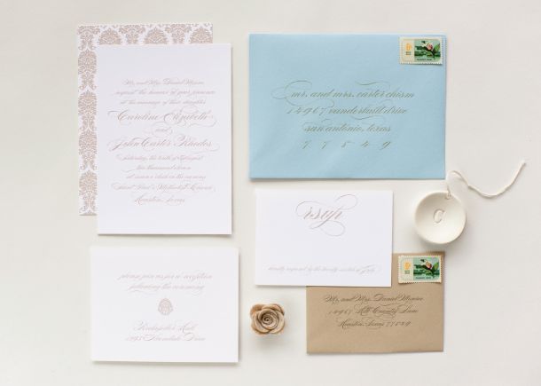 dallas wedding invitations