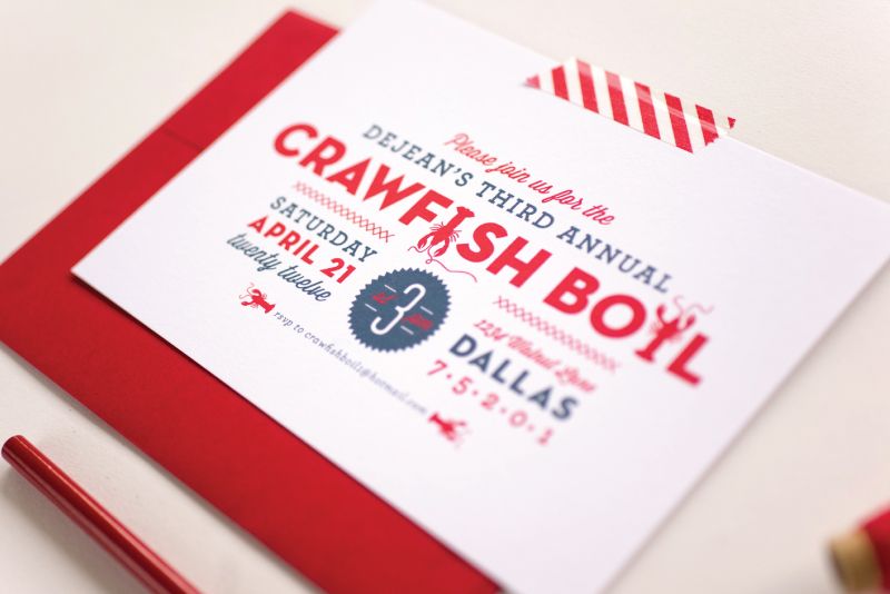 crawfish boil invitations
