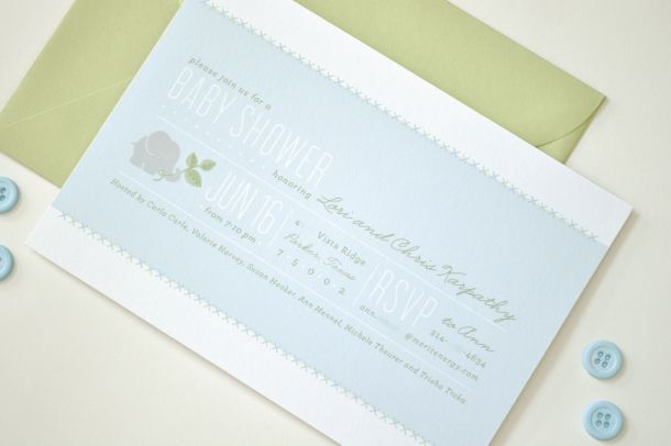 baby shower invitations