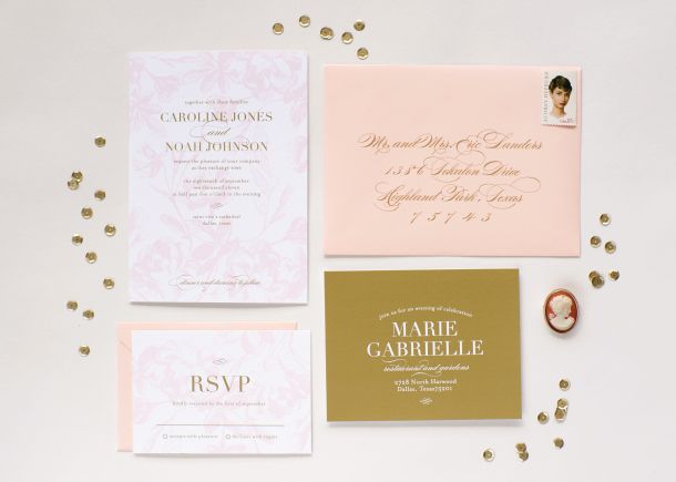 dallas wedding invitations