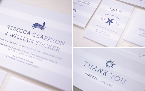 nautical wedding invitations