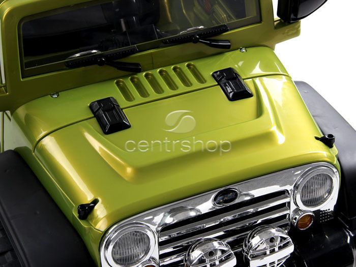 DĚTSKÉ ELEKTRICKÉ AUTO DŽÍP REBACK - zelená metalíza (JJ235_A)