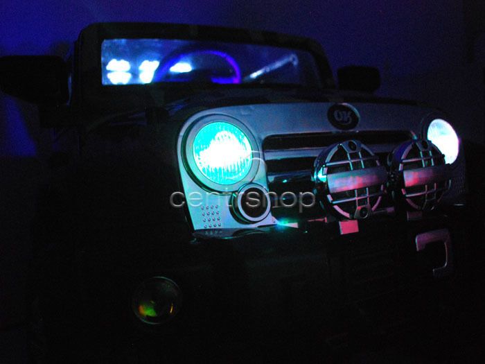DĚTSKÉ ELEKTRICKÉ AUTO DŽÍP REBACK - zelená metalíza (JJ235_A)
