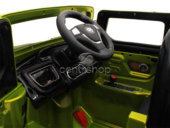 DĚTSKÉ ELEKTRICKÉ AUTO DŽÍP REBACK - zelená metalíza (JJ235_A)