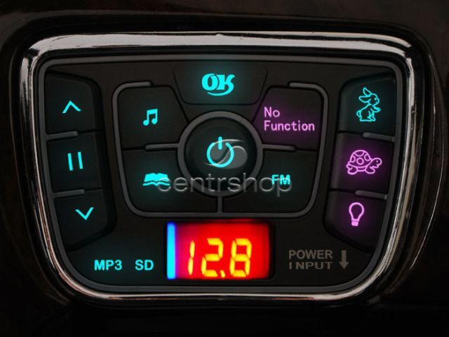 DĚTSKÉ ELEKTRICKÉ AUTO DŽÍP REBACK - zelená metalíza (JJ235_A)