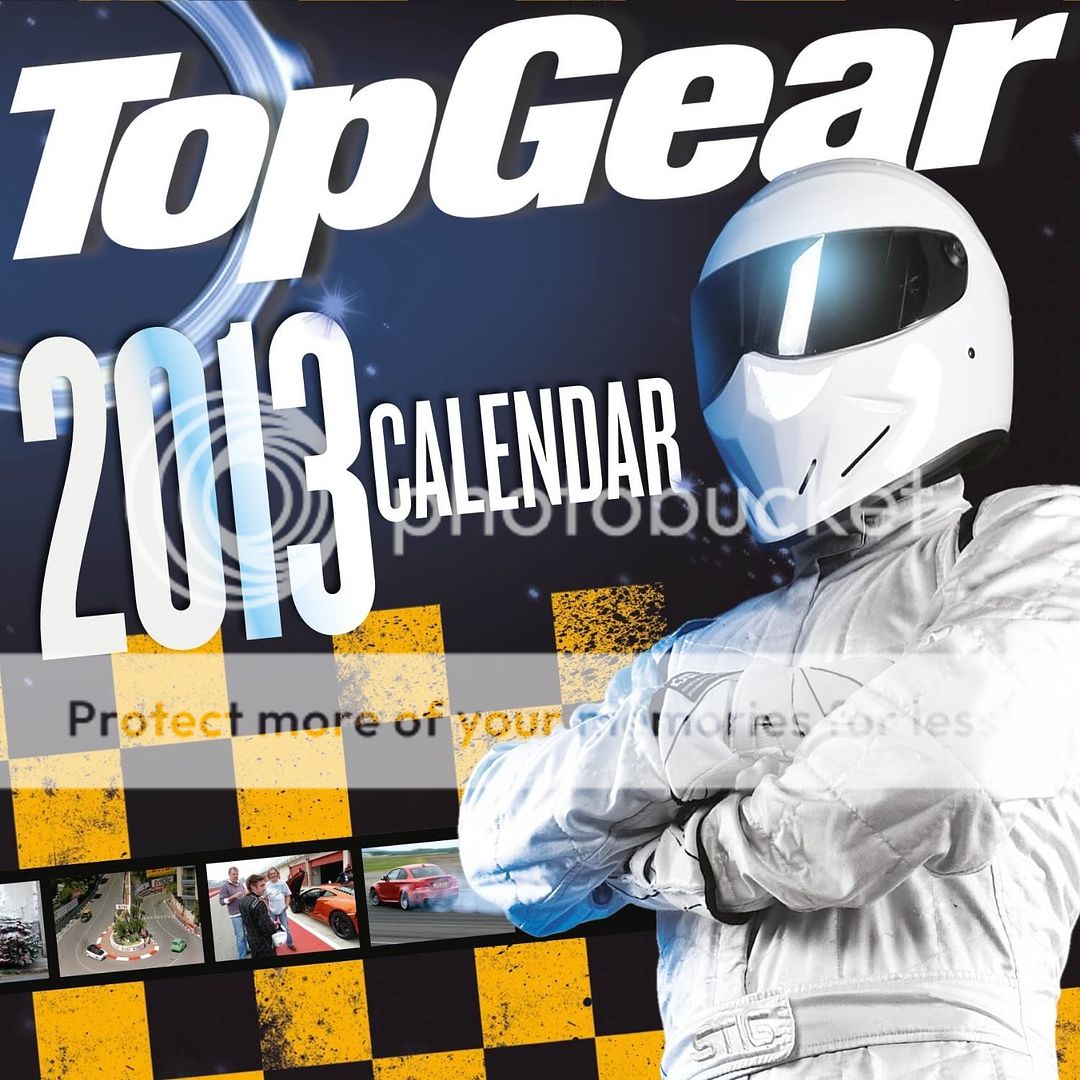  2013 Wall Calendar Brand New SEALED Jeremy Clarkson The STIG