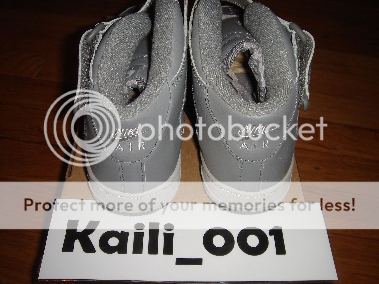 Nike Air Force 1 MID SC (BG) Sz 5Y Jewel Cool Grey OG  