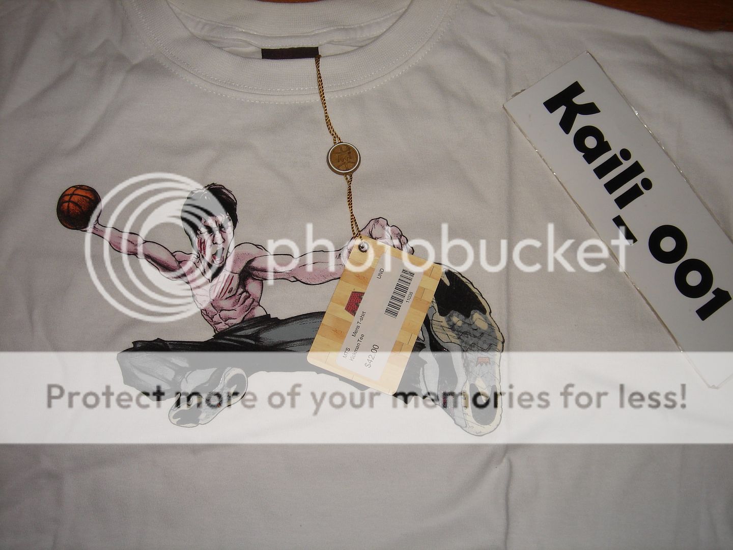 UNDRCRWN Bruce Lee Kickman Tee XL OG T shirt White  