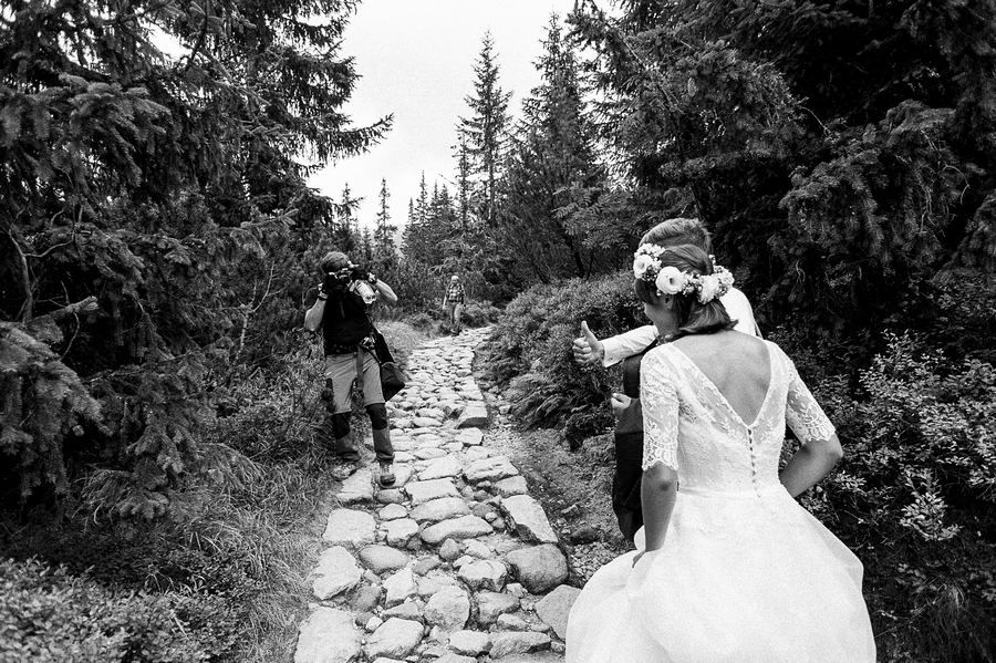 Sesja ślubna w górach Zakopane Tatry zdjęcia ślubne