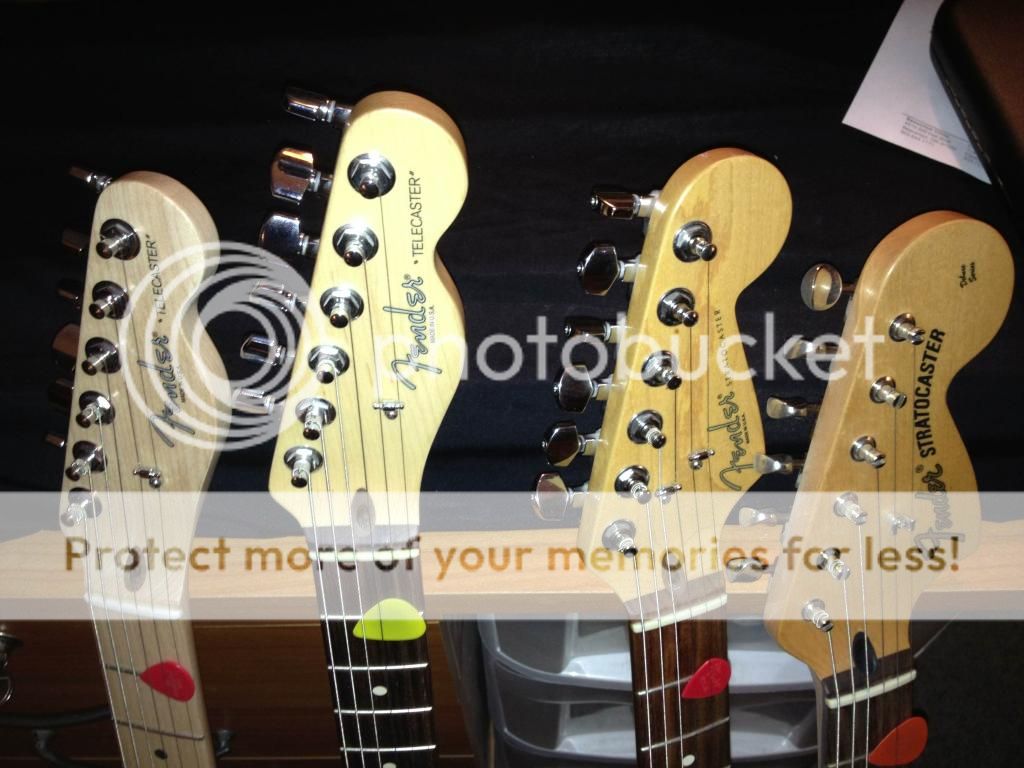 Strat Vs Tele Neckheadstock Differing Colors Telecaster Guitar Forum